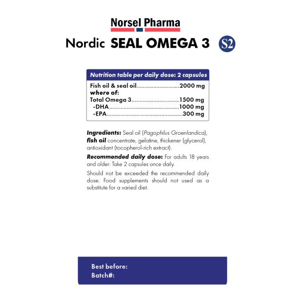 Nordic Seal Omega 3 S2