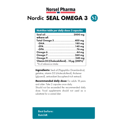 Nordic Seal Omega 3 S1