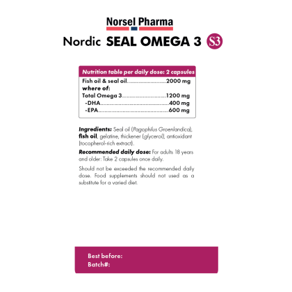 Nordic Seal Omega 3 S3
