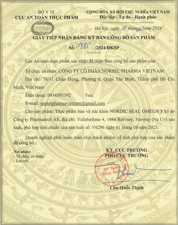 Nordic Seal Omega 3 S3