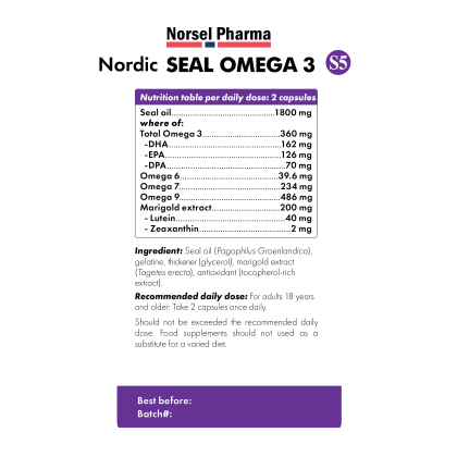 Nordic Seal Omega 3 S5